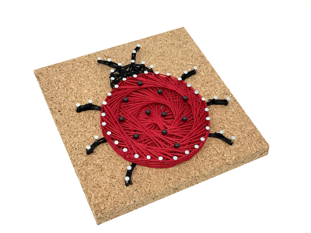 Can String Art Be Crafted on Materials Other Than Wood?