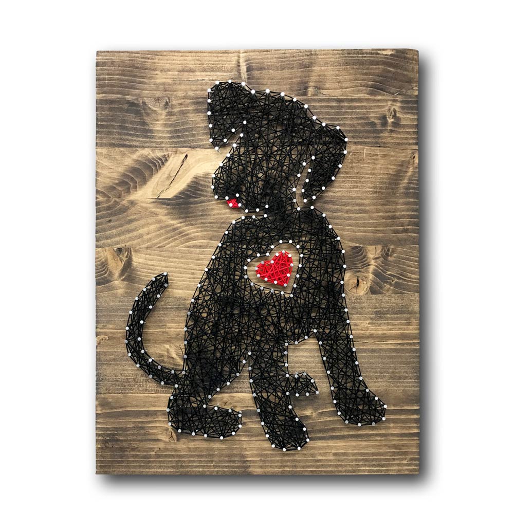 Puppy Heart String Art Kit - String of the Art