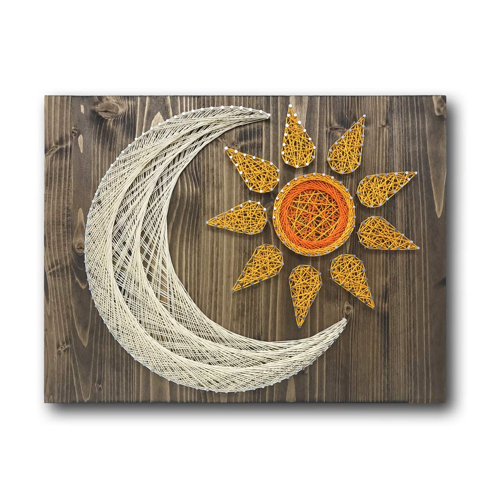 Sun and Moon String Art Kit - String of the Art