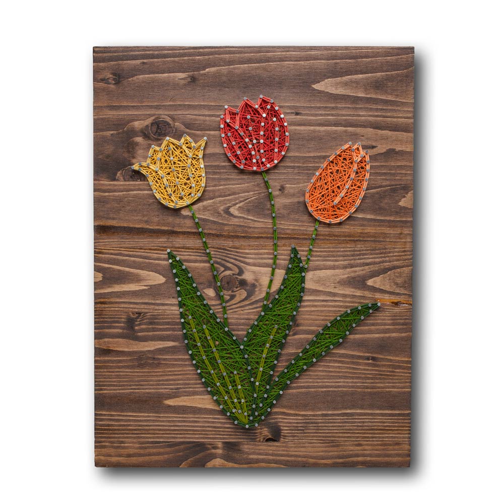 Tulips String Art Kit - String of the Art