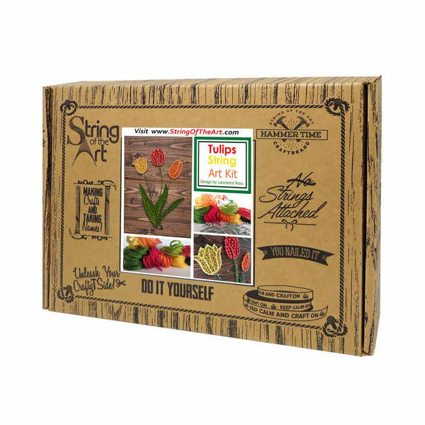 クラフト・布製品 String Art Tulips String Art Kit - String of the Art