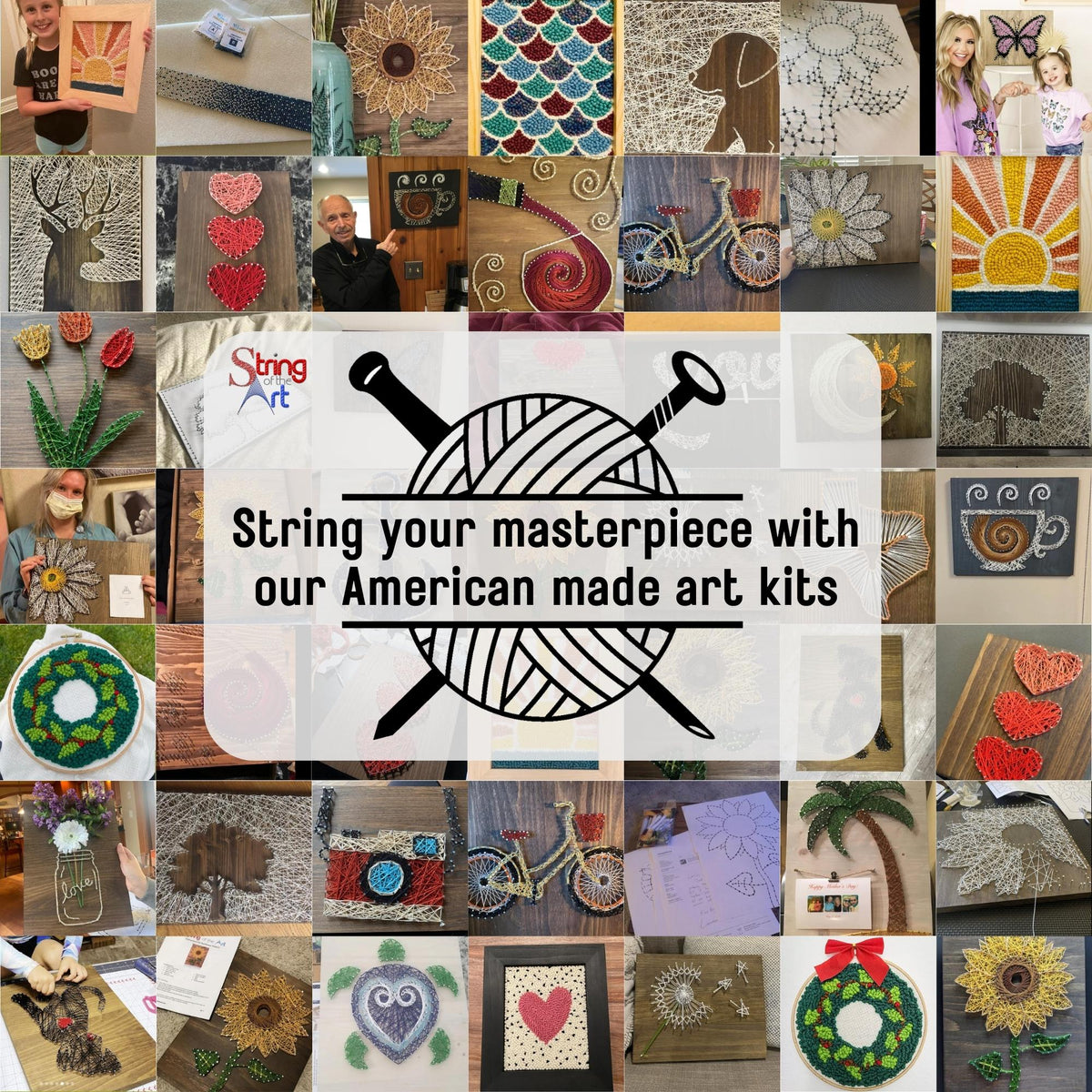 Anchor String Art Kit