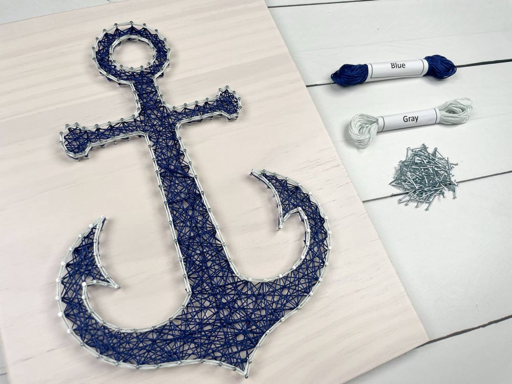 Anchor String Art Kit