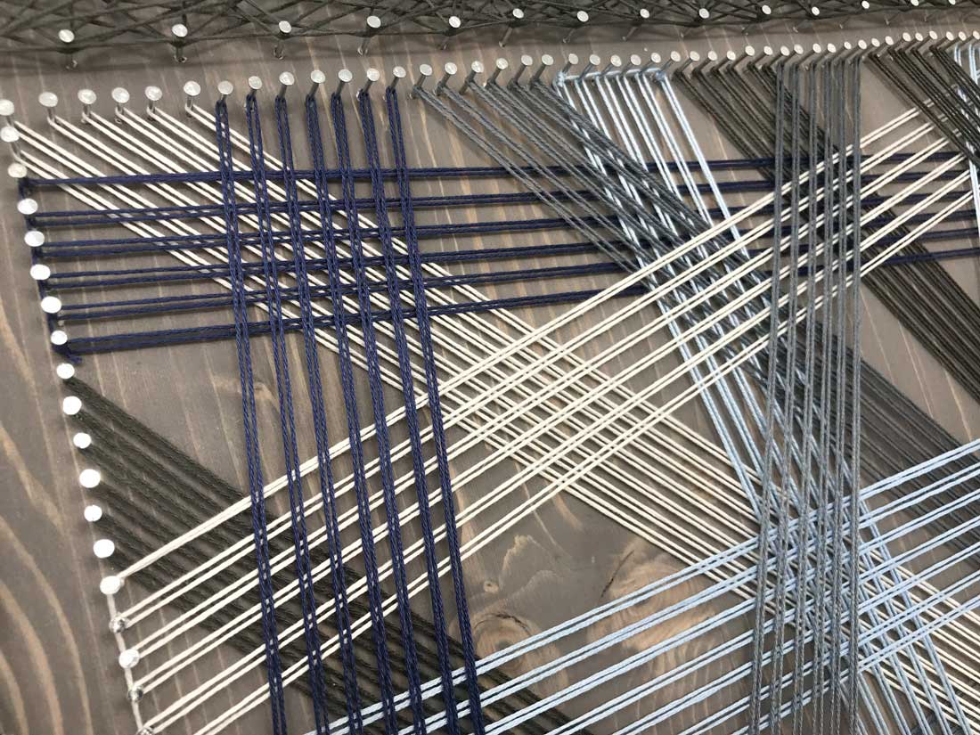 Abstract String Art Kit