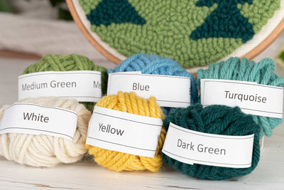 Mountains Mini Punch Needle Kit