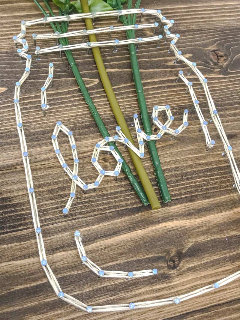 Daisy Jar String Art Kit - String of the Art