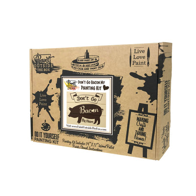 Don't Go Bacon My Heart Painting Kit