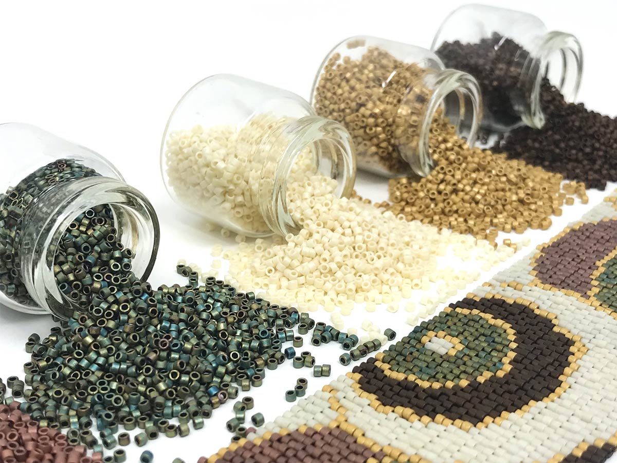 Earthy Circles Beading Kit