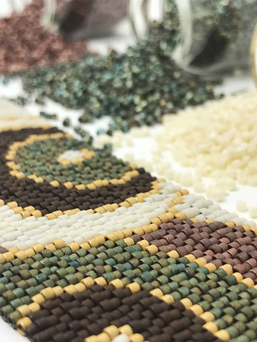 Earthy Circles Beading Kit