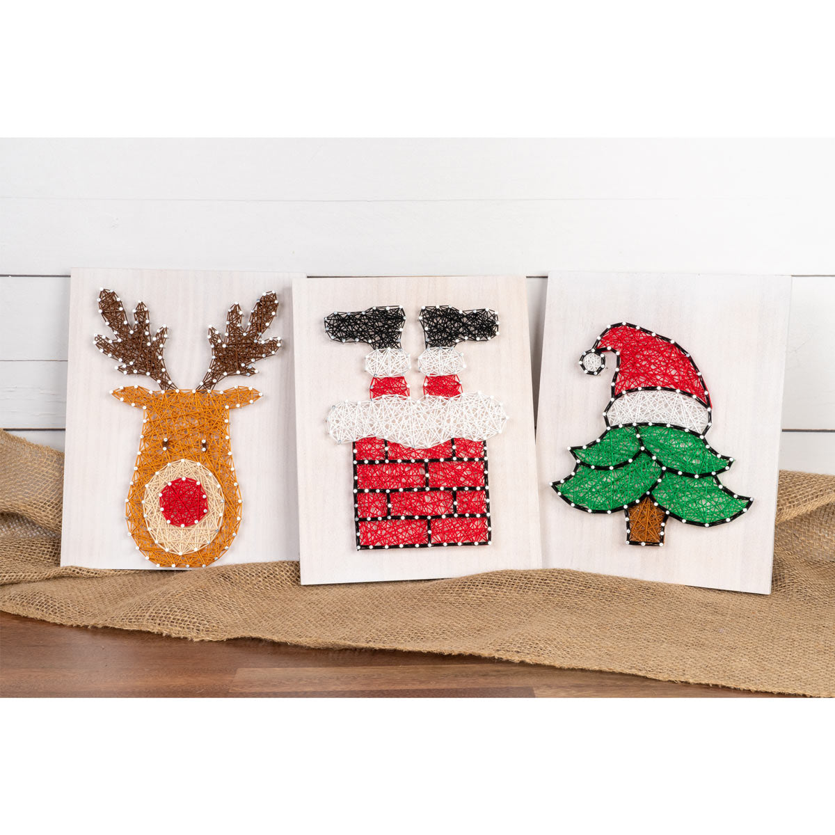 Mini Holiday String Art Kit Set