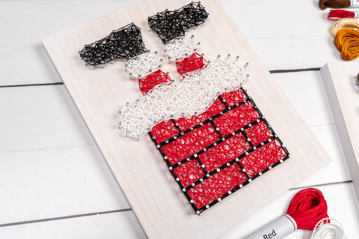 Mini Holiday String Art Kit Set