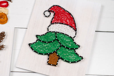 Mini Holiday String Art Kit Set