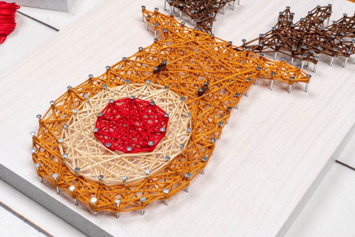 Mini Holiday String Art Kit Set