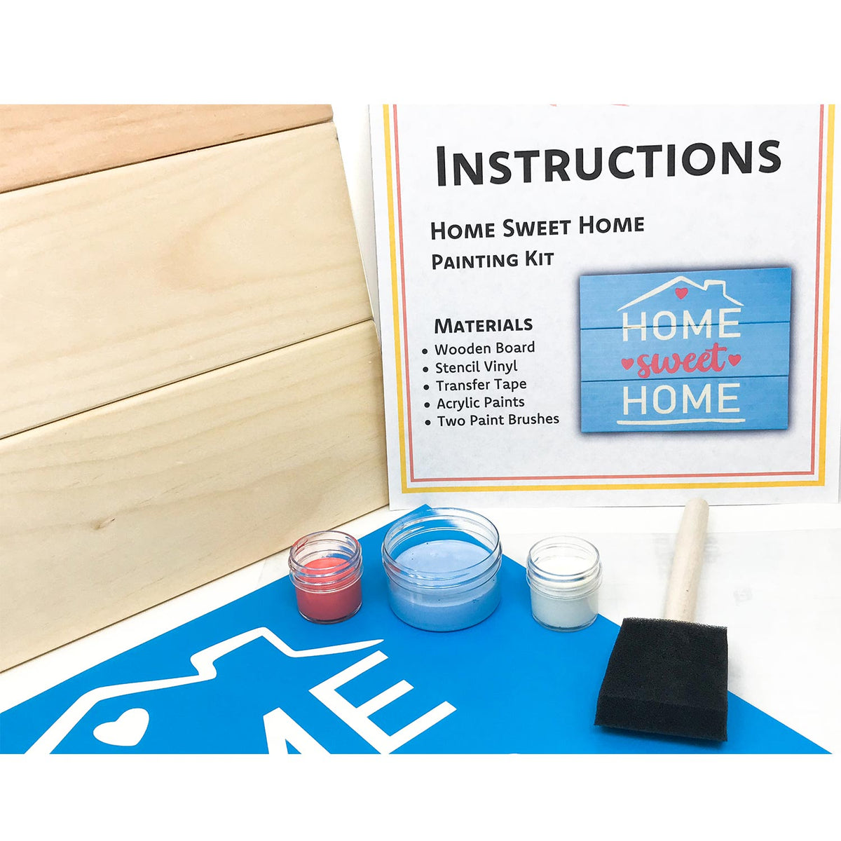 Home Sweet Home Painting Kit