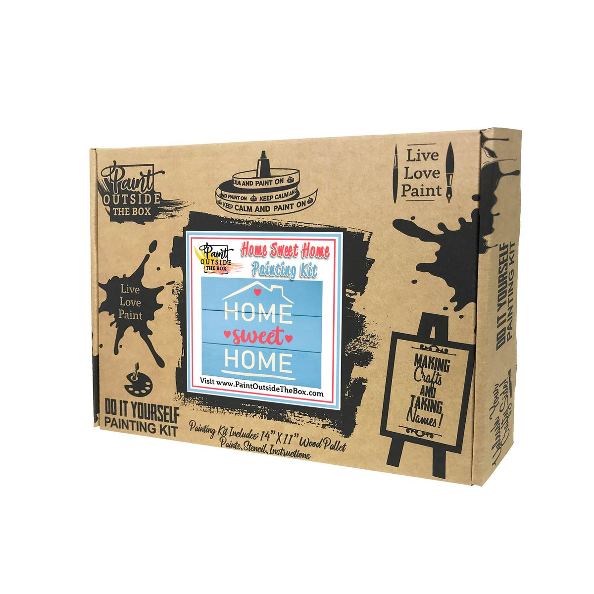 Home Sweet Home Painting Kit