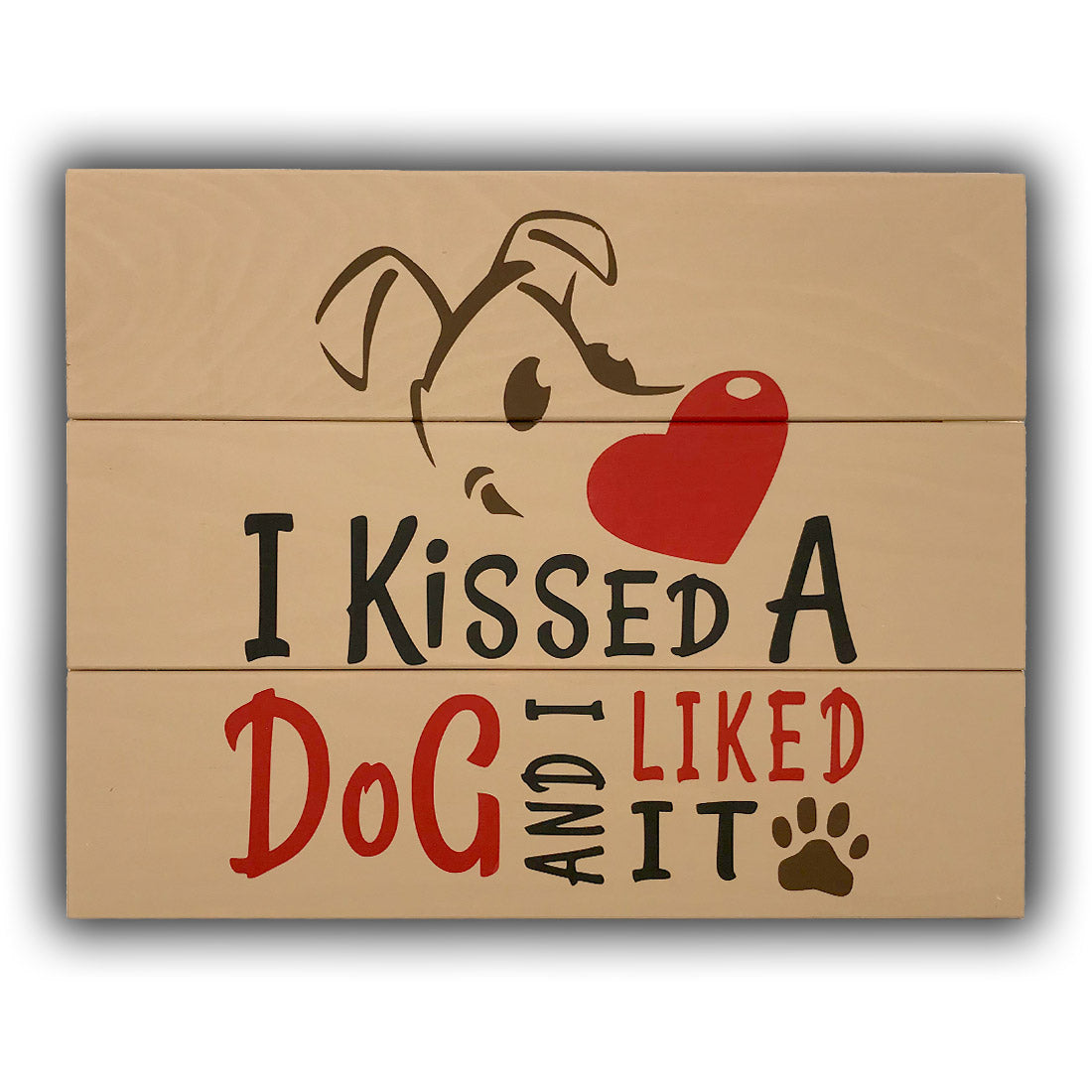 I Kissed A Dog Painting Kit