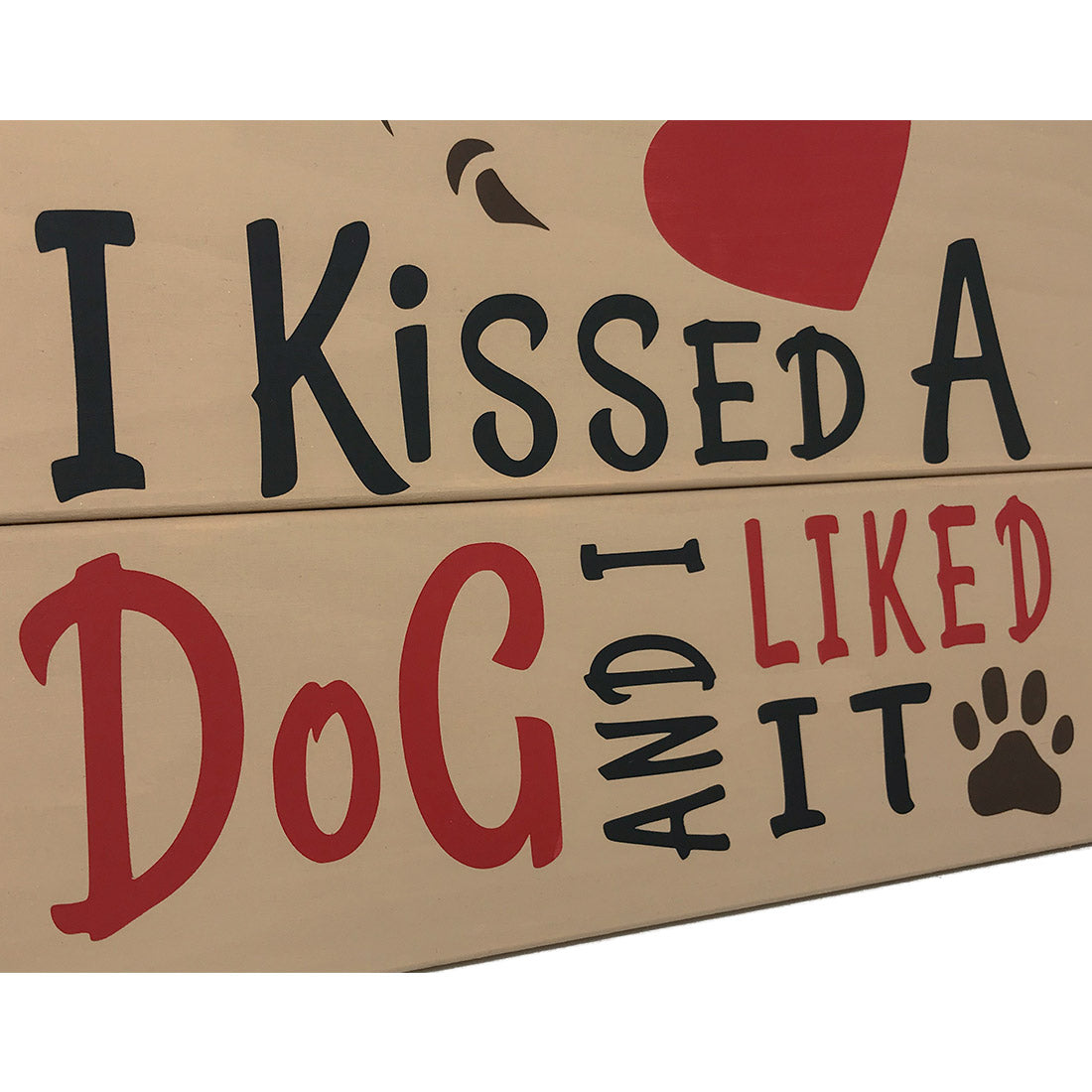 I Kissed A Dog Painting Kit