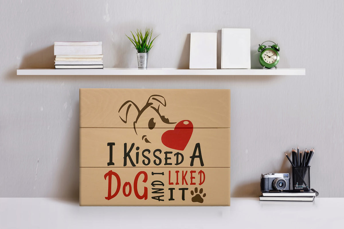 I Kissed A Dog Painting Kit