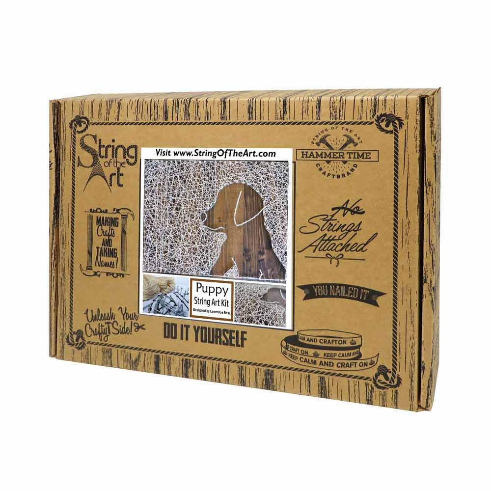 Inverse Puppy String Art Kit - String of the Art