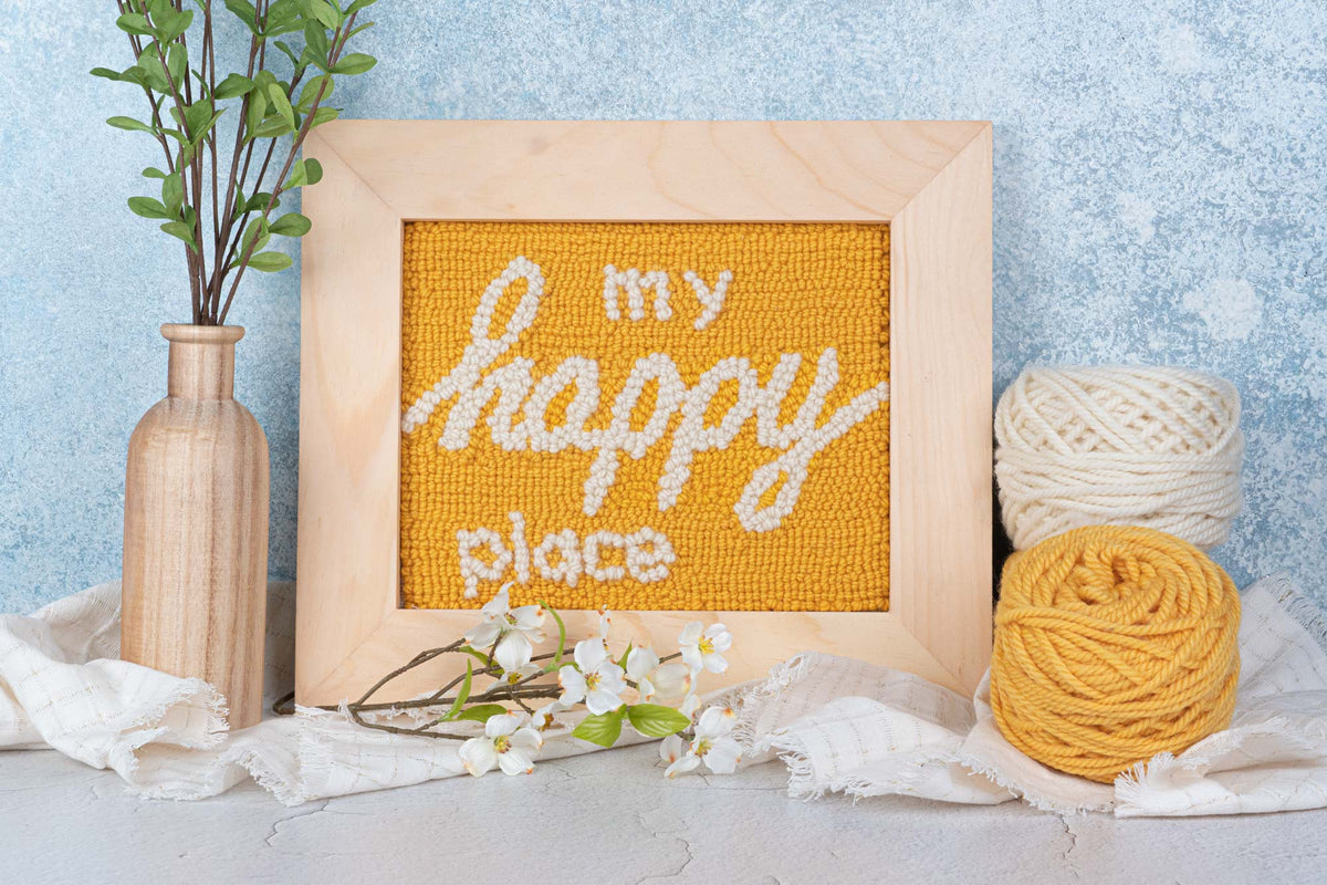 My Happy Place Punch Needle Kit