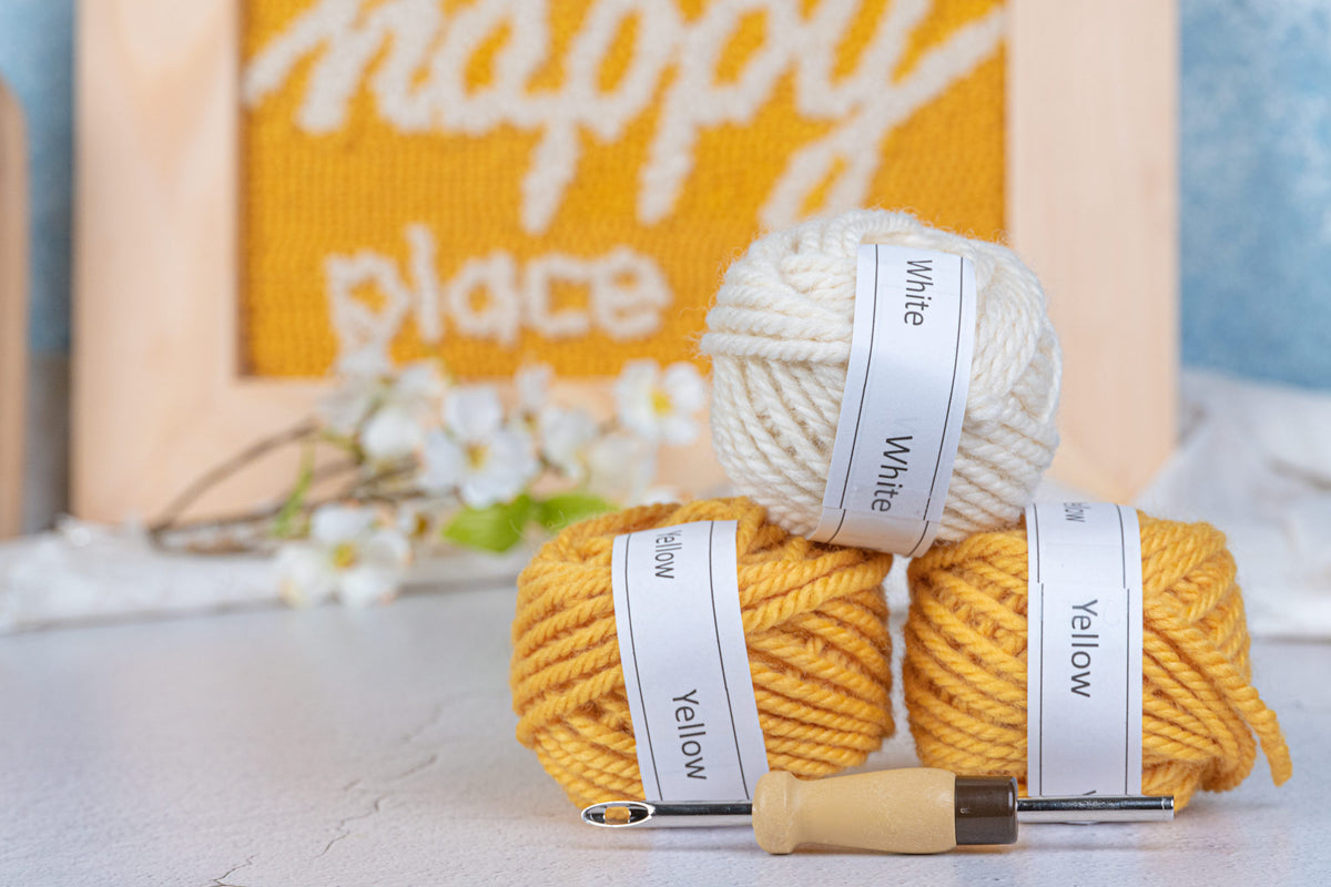 My Happy Place Punch Needle Kit