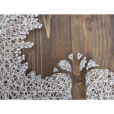Inverse Oak Tree String Art Kit - String of the Art
