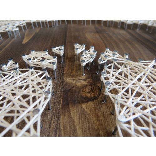 Inverse Oak Tree String Art Kit - String of the Art