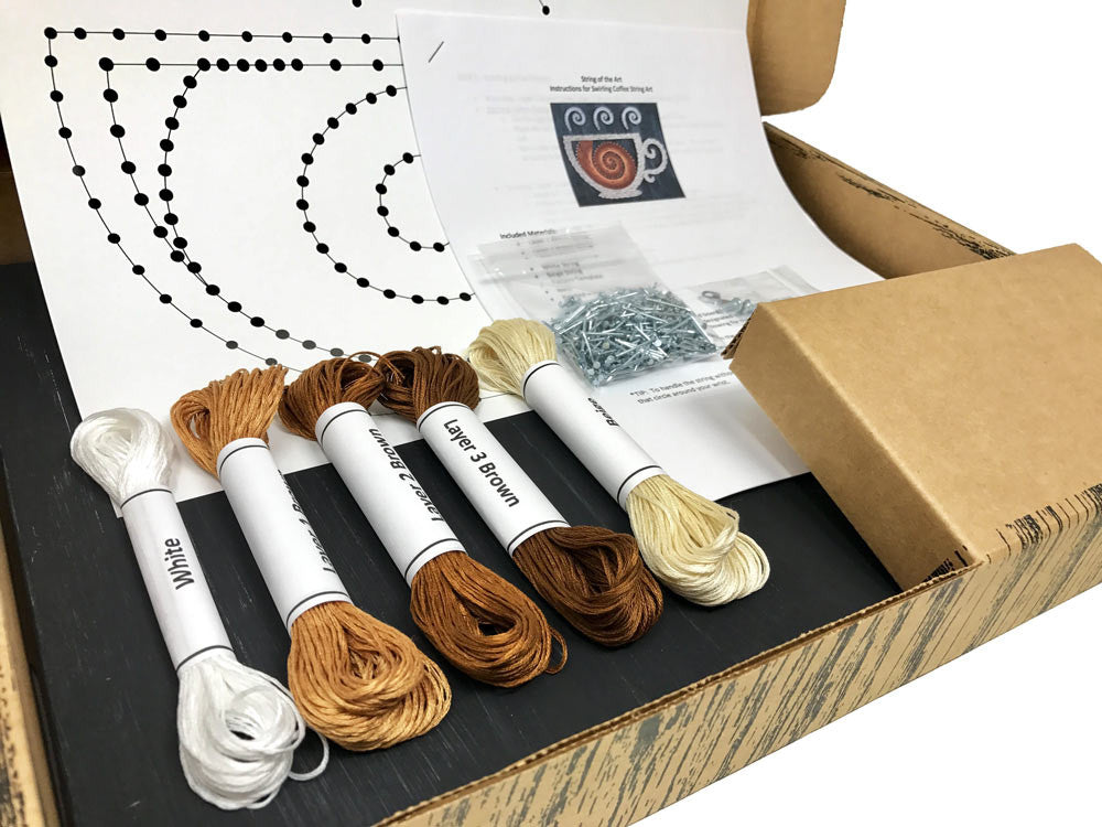 Swirling Coffee Kit - String of the Art