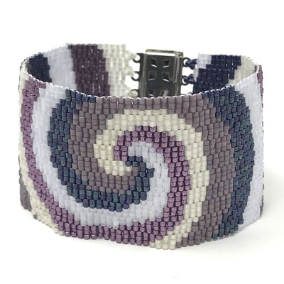 Purple Swirls Beading Kit