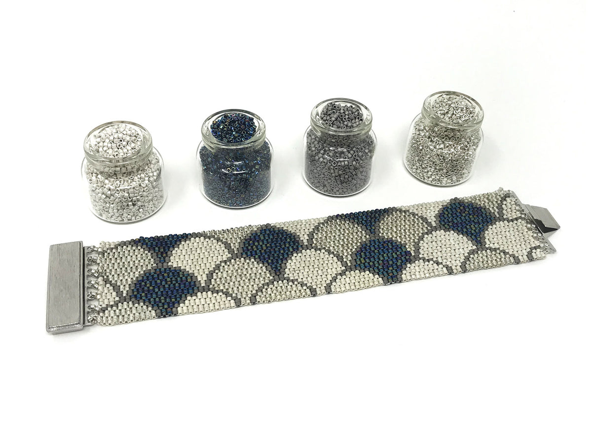 Silver Scales Beading Kit