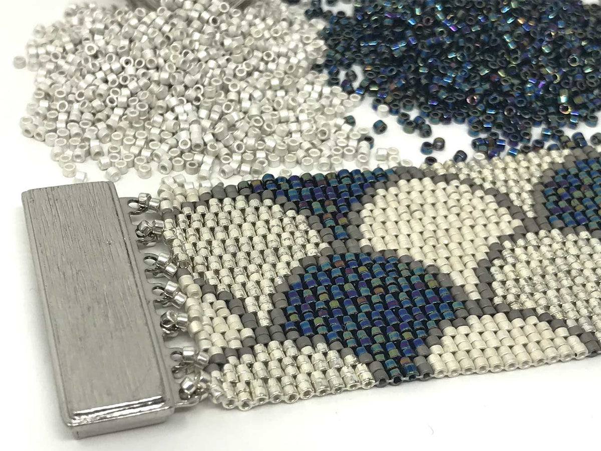Silver Scales Beading Kit