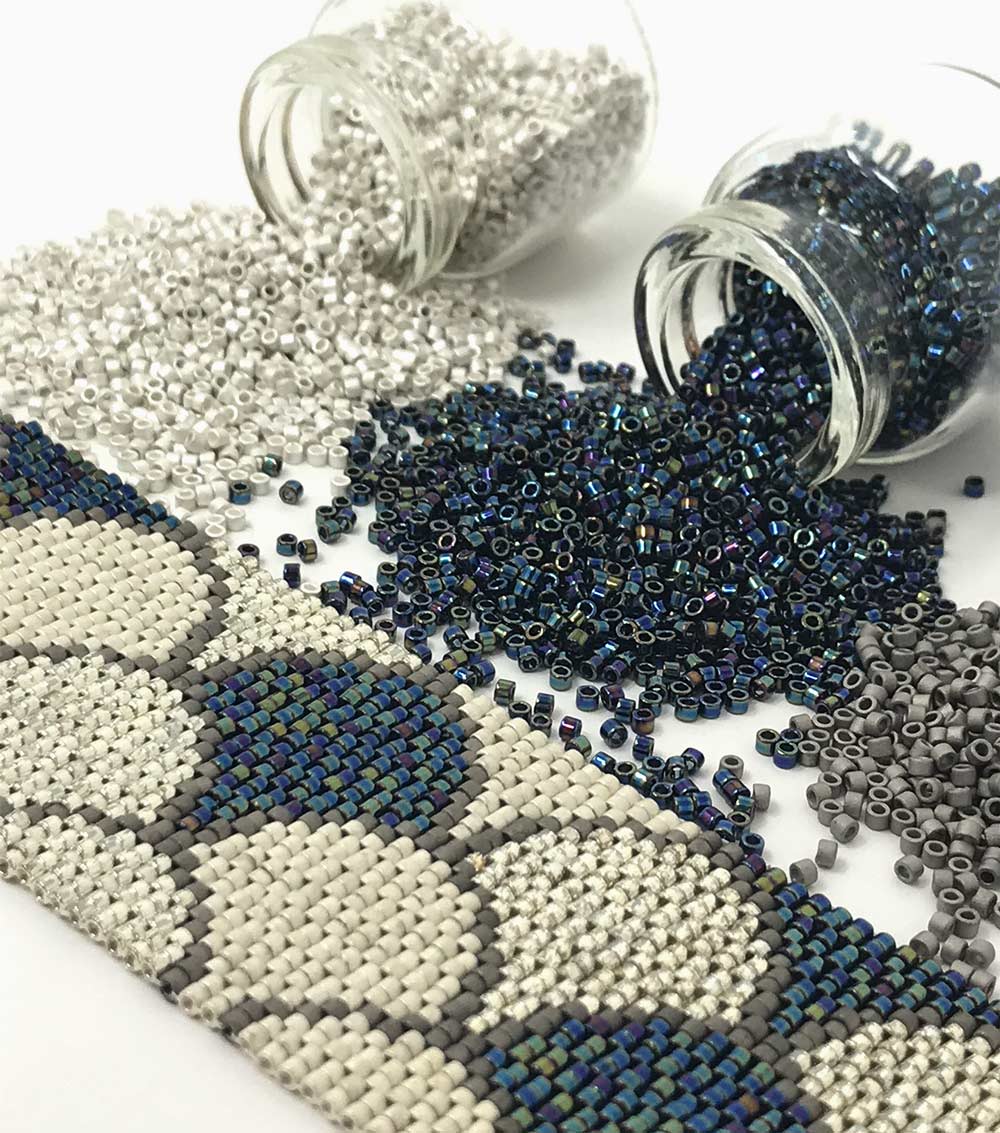 Silver Scales Beading Kit