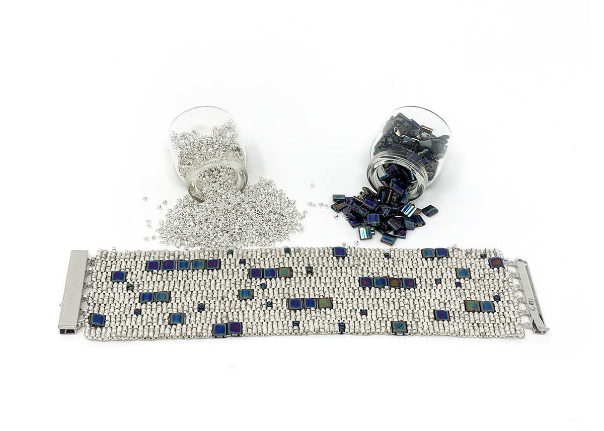 Silver Tilas Beading Kit