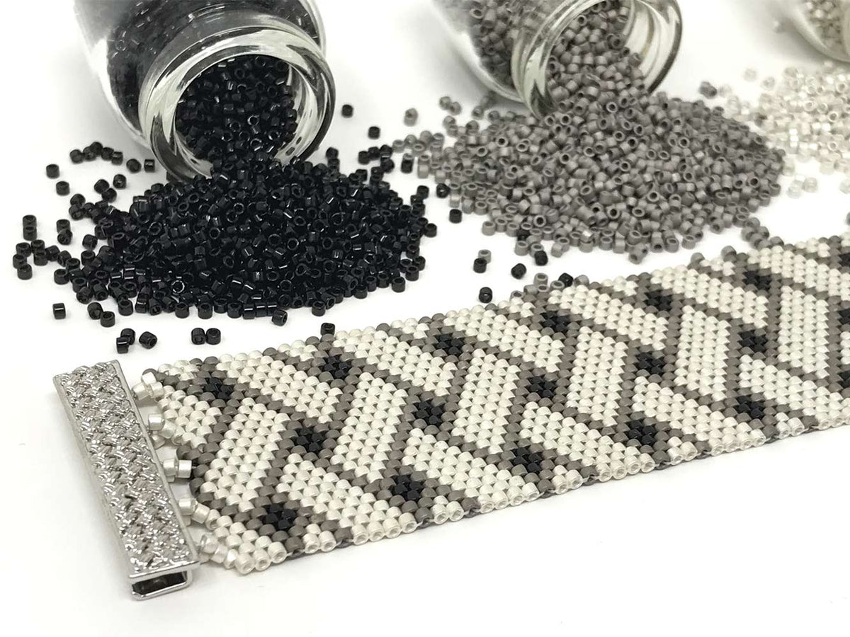 Silver Weave Beading Kit