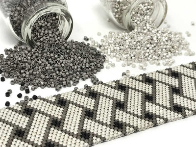 Silver Weave Beading Kit
