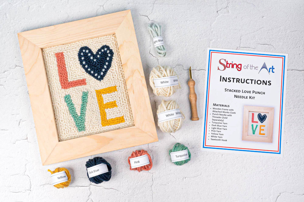 Love Punch Needle Kit