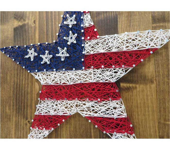 Stars and Stripes String Art Kit - String of the Art