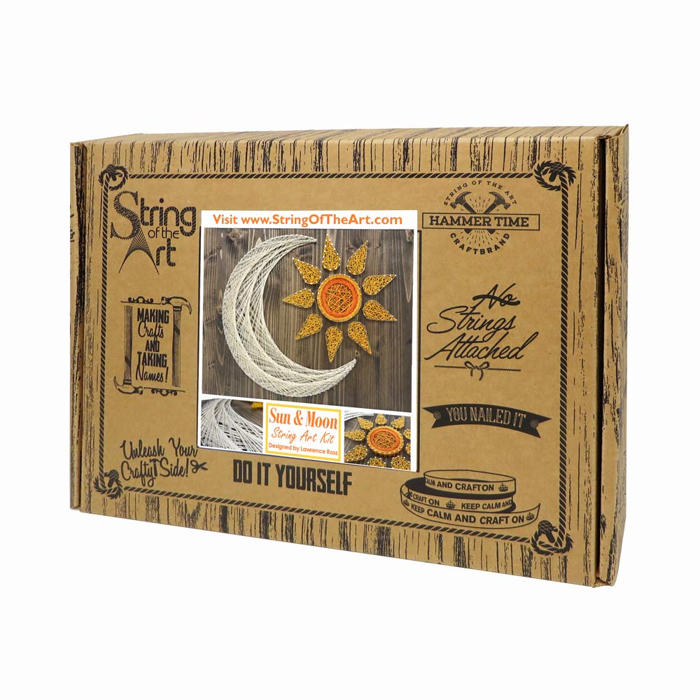 Sun and Moon String Art Kit - String of the Art