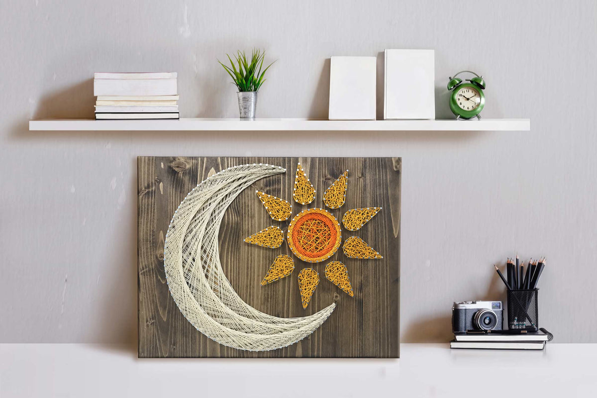 Sun and Moon String Art Kit