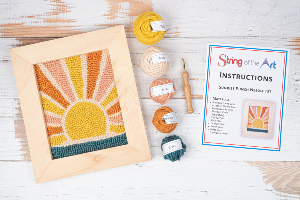 Sunrise Punch Needle Kit