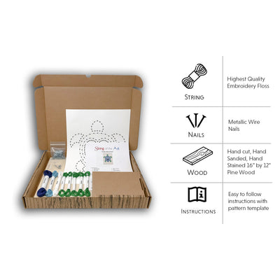 Turtle String Art Kit