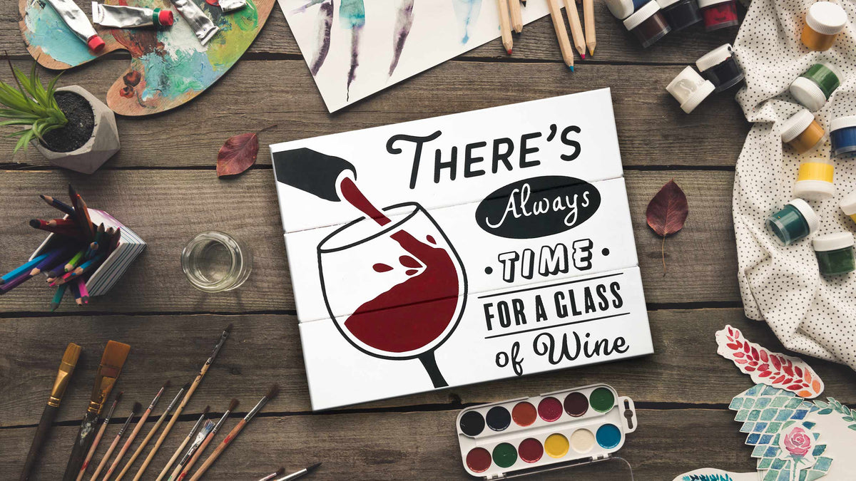 Wine Painting Kit