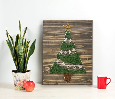 Christmas Tree String Art Kit