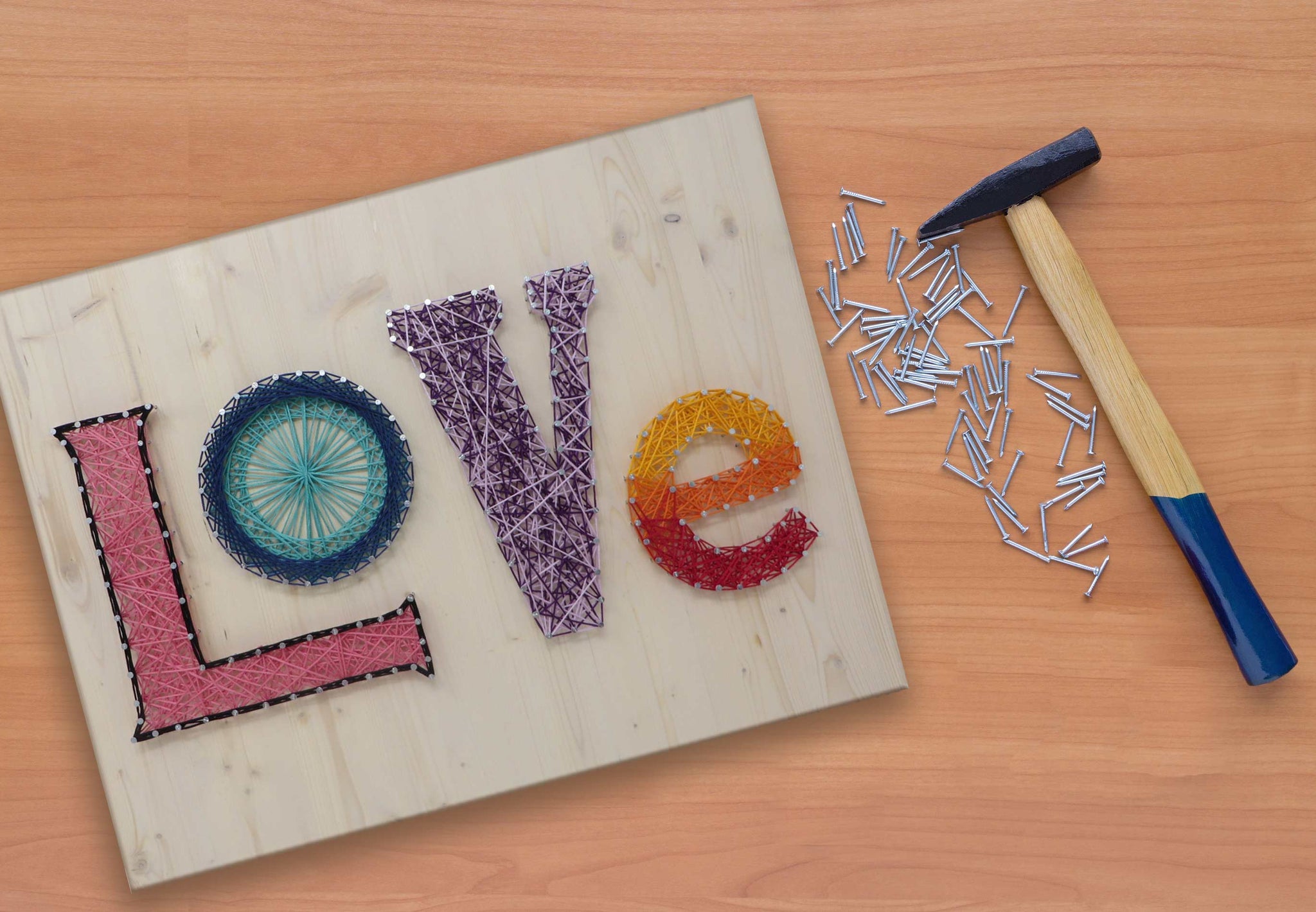 Colorful Love String Art Kit - String of the Art