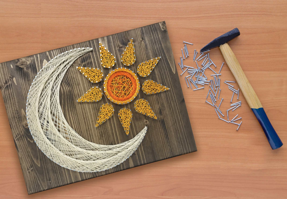 Sun and Moon String Art Kit