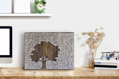 Inverse Oak Tree String Art Kit