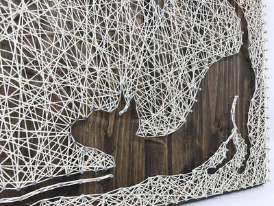 Stretching Cat String Art Kit - String of the Art